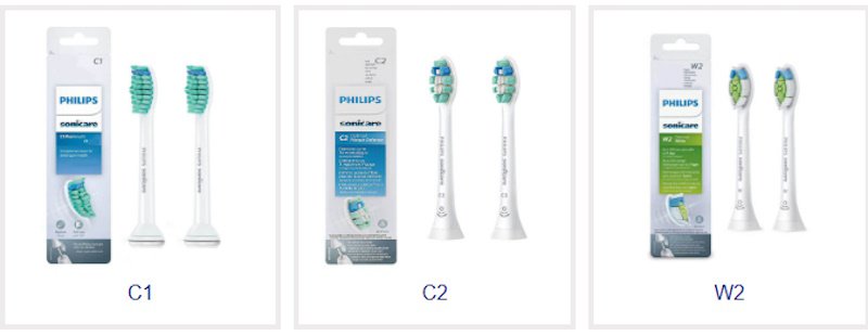 Philips Sonicare: выбираем насадки