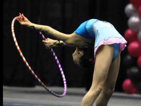 11-yr-old Elena Hoop Montage at 2012 Spring Fling Rhythmic Gymnastics ??????