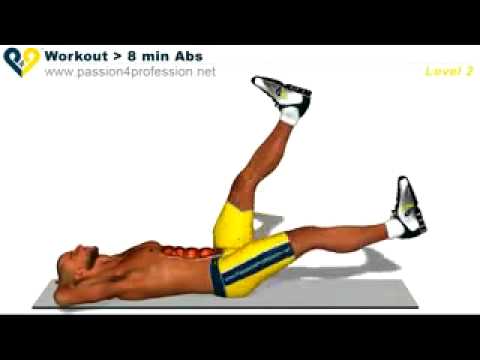 Как качать пресс ABS Уровень 2 Workout trening