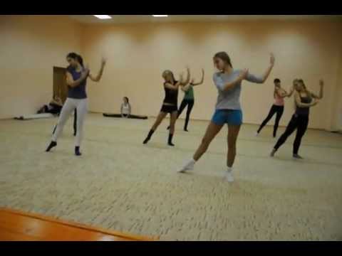 Тренировка по эстетической гимнастки «Резонанс» 2012