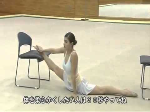 Упражнения растяжки от Алины Кабаевой